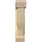 Ekena Millwork Traditional Slat Rough Sawn Bracket w/ Offset Brace, Douglas Fir, 6"W x 22"D x 26"H BKT0604X22X26TRA06RDF - alternate 2